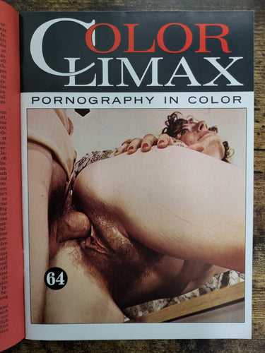 Color Climax Magazine No 64.. Danish Hardcore..Small Format